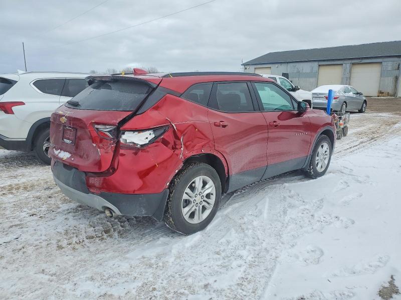 Photo 3 from auction – 2021 CHEVROLET BLAZER 2LT with VIN 3GNKBCRS0MS552726