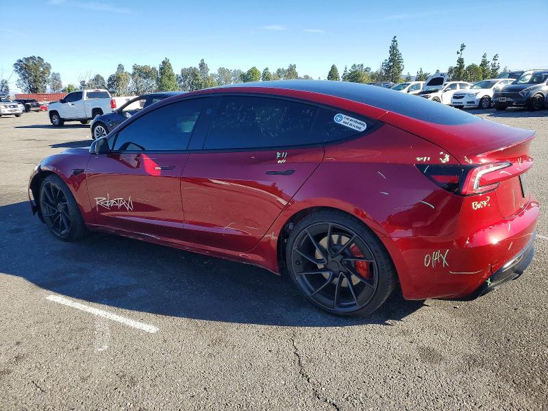 Photo 2 from auction – 2025 TESLA MODEL 3 with VIN 5YJ3E1ET1SF973383