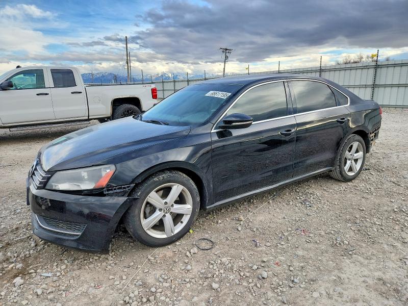 VOLKSWAGEN PASSAT SE 2012 with VIN 1VWBN7A38CC008925 - Photo from auction