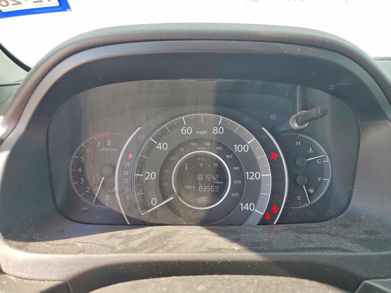 Photo 9 from auction – 2012 HONDA CR-V with VIN 3CZRM3H52CG700609