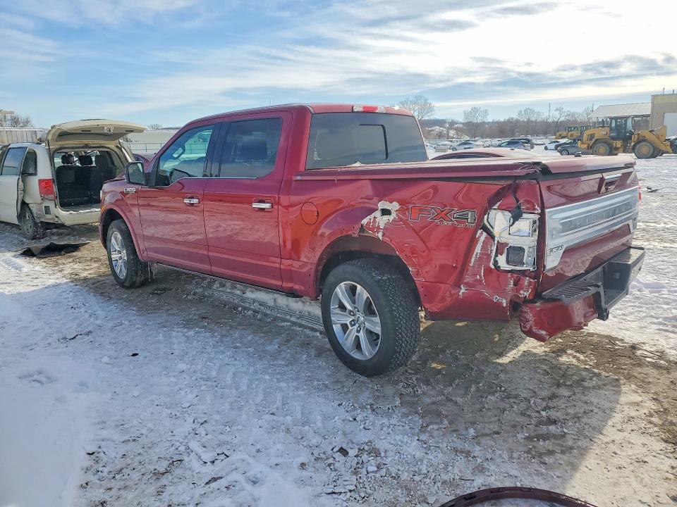 Photo 2 from auction – 2018 FORD F150 with VIN 1FTEW1EG8JFB85638