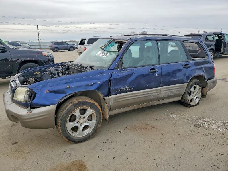 SUBARU FORESTER 2002 with VIN JF1SF65512G747136 - Photo from auction