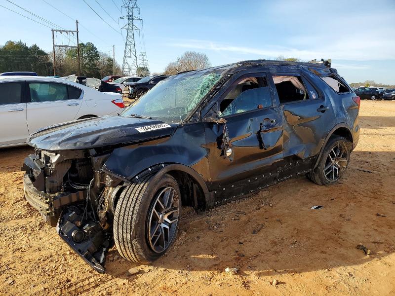 FORD EXPLORER S 2018 with VIN 1FM5K8GTXJGC35041 - Photo from auction
