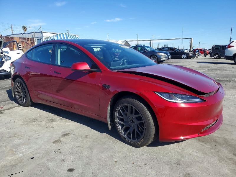 Photo 4 from auction – 2024 TESLA MODEL 3 with VIN 5YJ3E1EA8RF829029