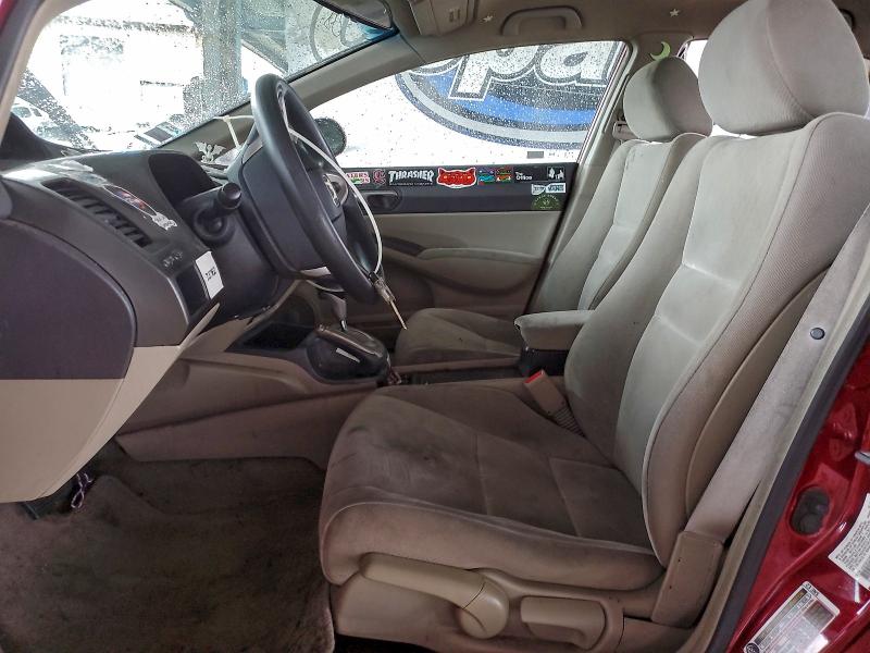 Photo 7 from auction – 2011 HONDA CIVIC LX with VIN 2HGFA1F5XBH542819