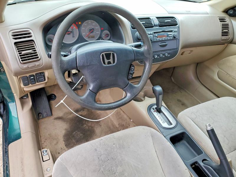 Photo 8 from auction – 2001 HONDA CIVIC SI with VIN 1HGEM229X1L080863