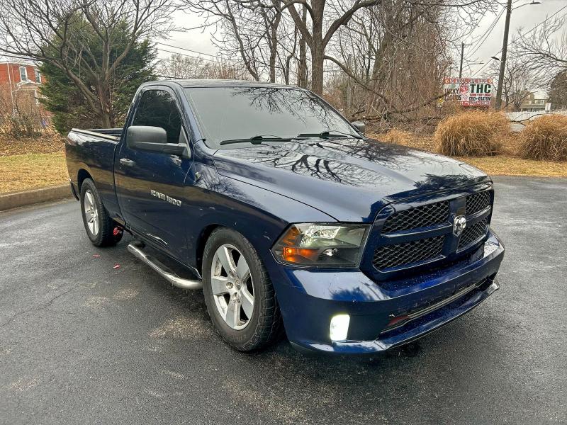 DODGE RAM 1500 S 2012 with VIN 3C6JD6AT9CG277077 - Photo from auction