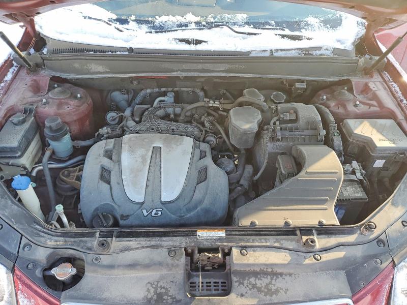 Photo 12 from auction – 2010 HYUNDAI SANTA FE S with VIN 5NMSHDAG6AH370083