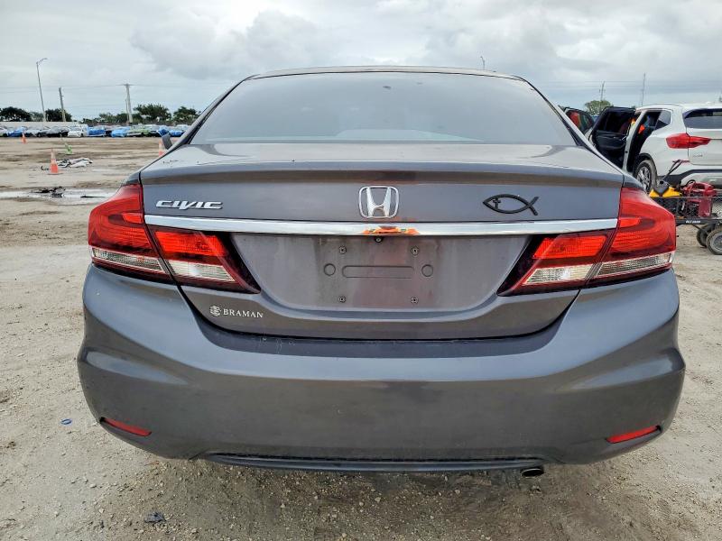 Photo 6 from auction – 2014 HONDA CIVIC LX with VIN 19XFB2F58EE015153