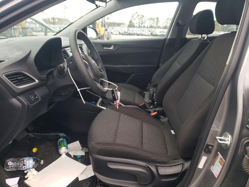 Photo 7 from auction – 2022 HYUNDAI ACCENT SE with VIN 3KPC24A64NE179322