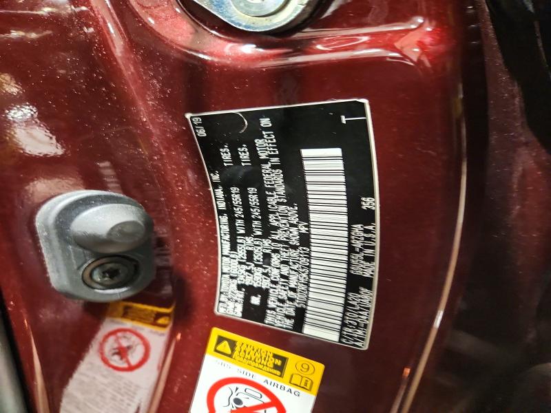 Photo 14 from auction – 2019 TOYOTA HIGHLANDER with VIN 5TDDZRFH5KS709113