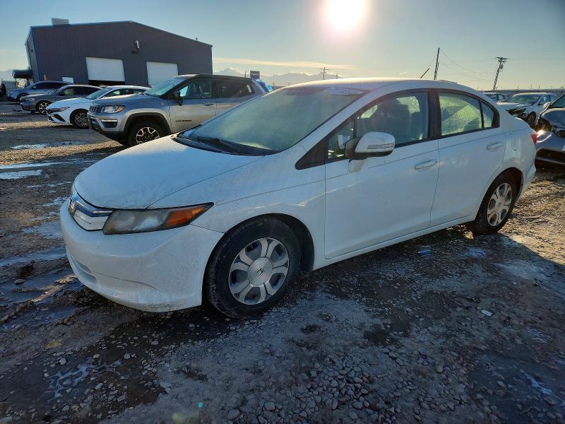 HONDA CIVIC HYBR 2012 with VIN JHMFB4F33CS007772 - Photo from auction