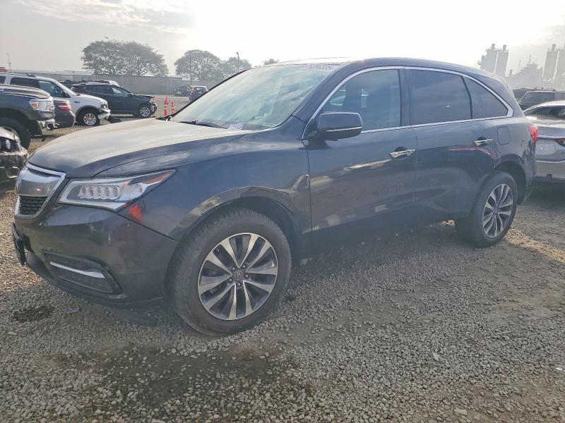 ACURA MDX 2015 with VIN 5FRYD3H69FB011962 - Photo from auction