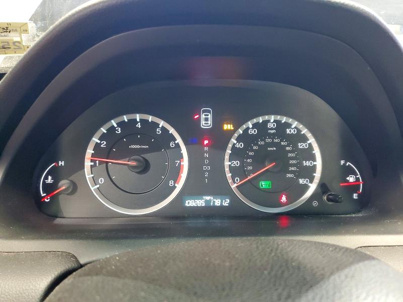 Photo 9 from auction – 2012 HONDA ACCORD EXL with VIN 1HGCP3F82CA013078