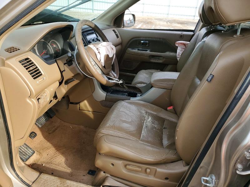 Photo 7 from auction – 2007 HONDA PILOT EXL with VIN 5FNYF18617B013920