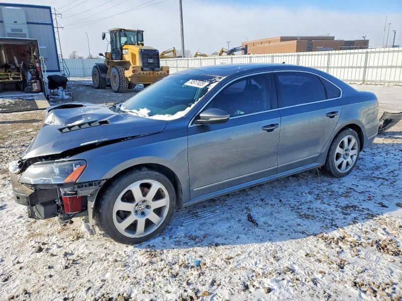 VOLKSWAGEN PASSAT SEL 2012 with VIN 1VWCN7A36CC100605 - Photo from auction