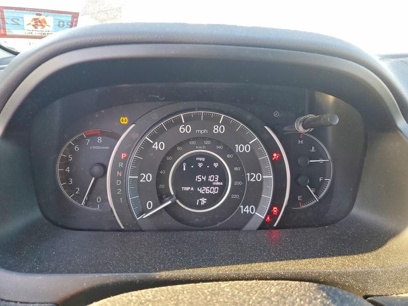 Photo 9 from auction – 2014 HONDA CR-V LX with VIN 2HKRM4H34EH672140