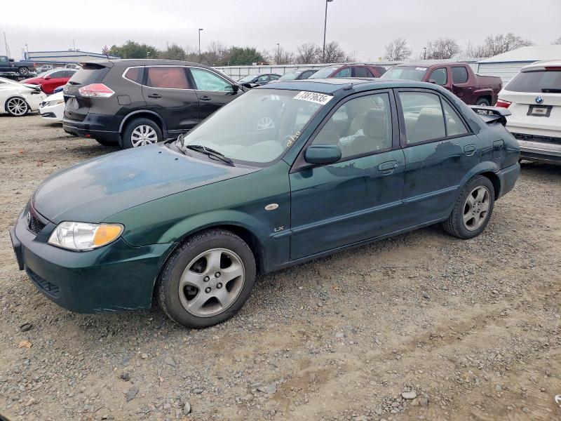 MAZDA PROTEGE DX 2002 with VIN JM1BJ225821619873 - Photo from auction