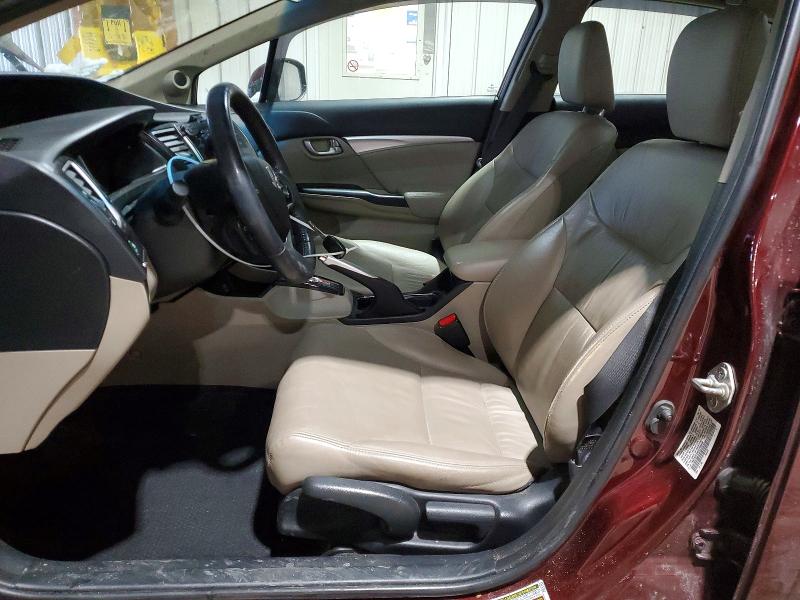 Photo 7 from auction – 2013 HONDA CIVIC EXL with VIN 19XFB2F99DE250890