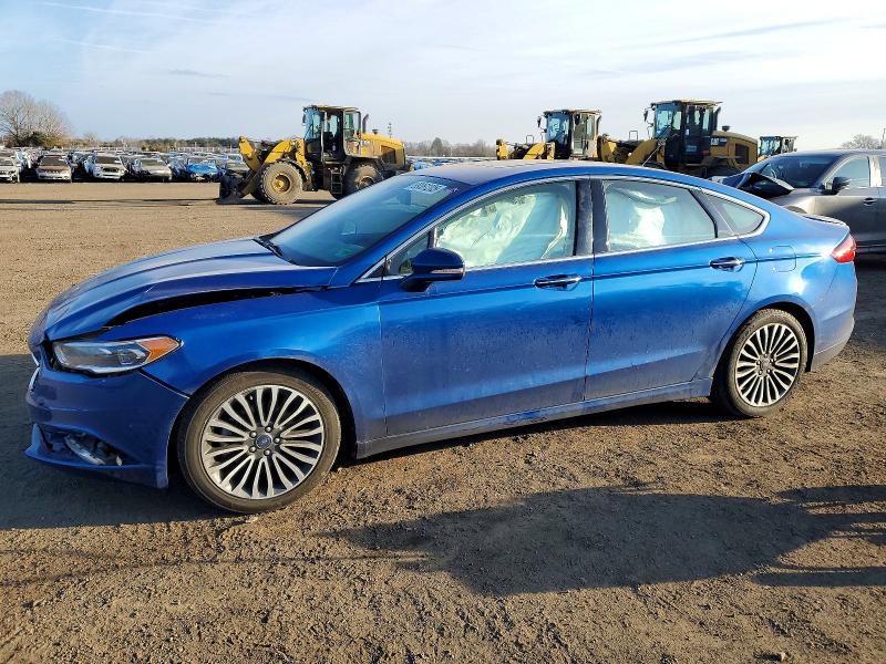 Photo 1 from auction – 2018 FORD FUSION with VIN 3FA6P0RU8JR181996