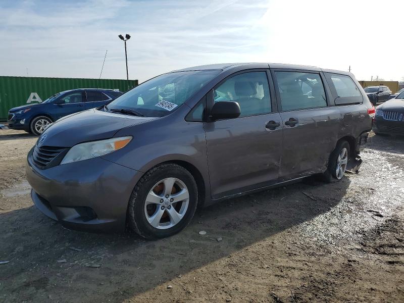 TOYOTA SIENNA 2013 with VIN 5TDZK3DC6DS280842 - Photo from auction