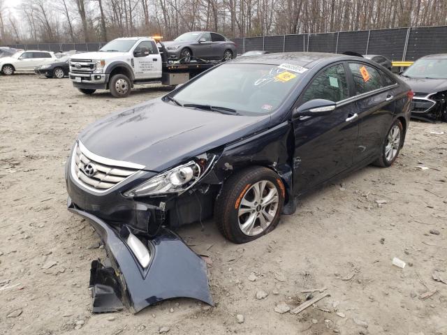 HYUNDAI SONATA SE 2013 with VIN 5NPEC4AC1DH566321 - Photo from auction