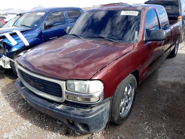 GMC NEW SIERRA 2002 with VIN 2GTEC19V221344373 - Photo from auction