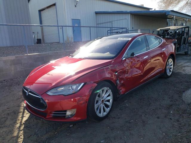 TESLA MODEL S 85 2015 with VIN 5YJSA1H25FF095974 - Photo from auction