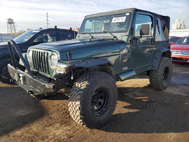 JEEP WRANGLER / 2002 with VIN 1J4FA59S32P733740 - Photo from auction