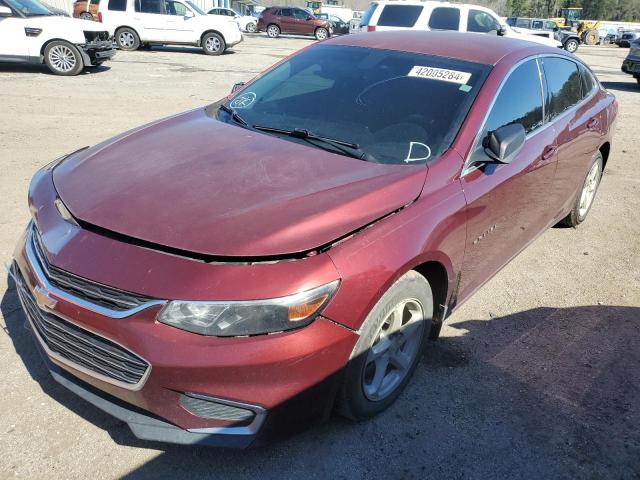 Photo 1 from auction – 2016 CHEVROLET MALIBU LS with VIN 1G1ZB5ST8GF204096