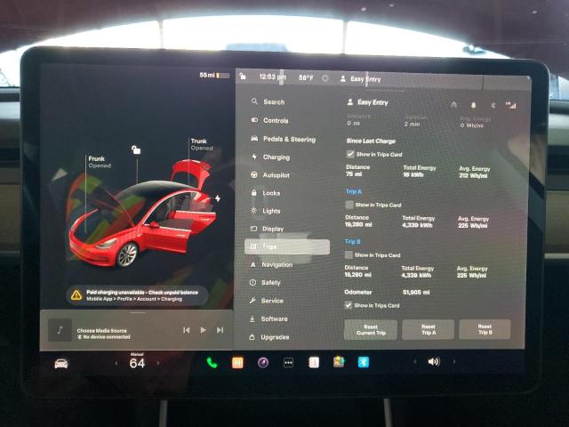 Photo 9 from auction – 2018 TESLA MODEL 3 with VIN 5YJ3E1EA1JF102979