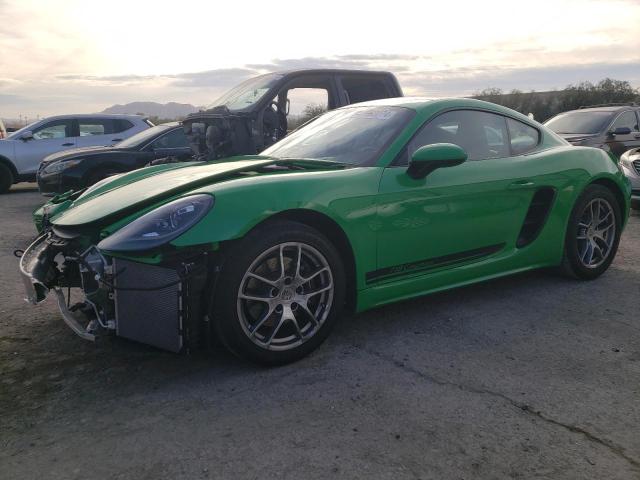 PORSCHE CAYMAN BAS 2022 with VIN WP0AA2A80NS255115 - Photo from auction
