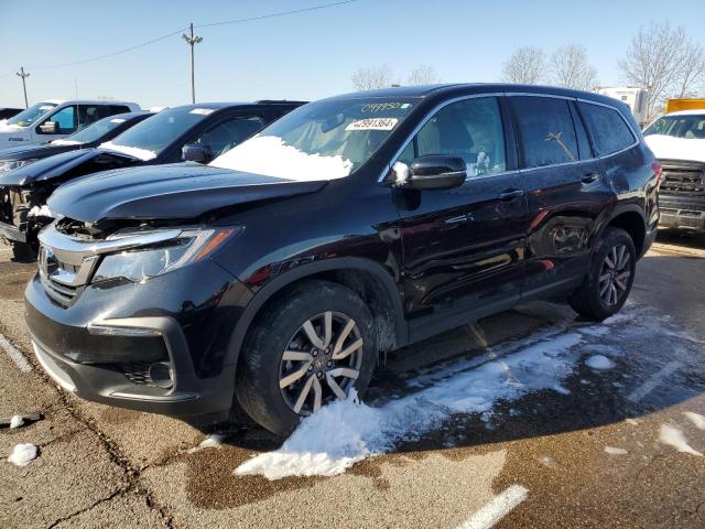 Photo 1 from auction – 2021 HONDA PILOT EXL with VIN 5FNYF6H53MB049950