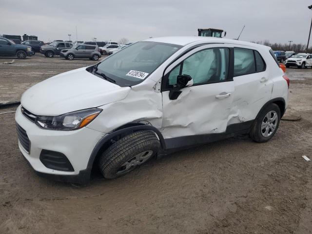 CHEVROLET TRAX LS 2018 with VIN 3GNCJKSBXJL174299 - Photo from auction