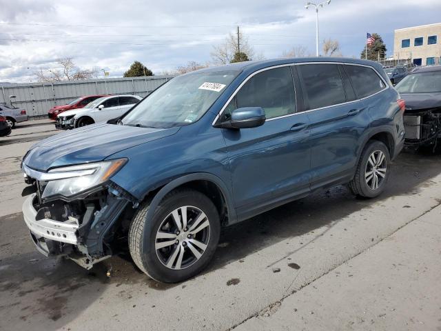 HONDA PILOT EXL 2016 with VIN 5FNYF6H50GB057573 - Photo from auction