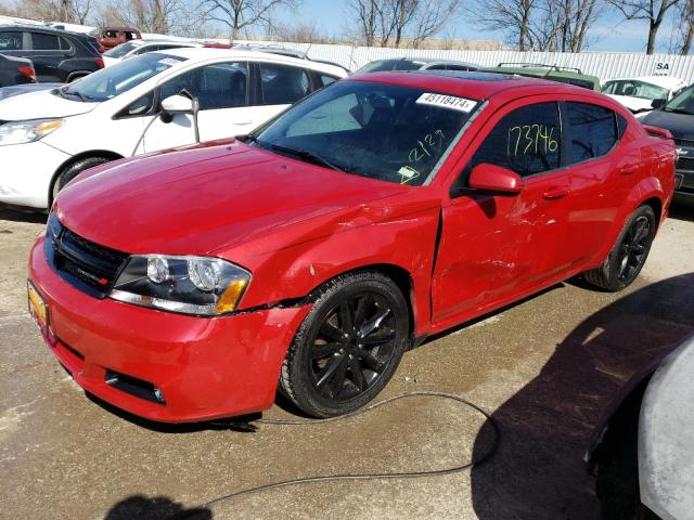 DODGE AVENGER SX 2014 with VIN 1C3CDZCB4EN182058 - Photo from auction