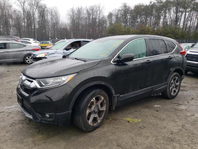 HONDA CR-V EX 2018 with VIN 7FARW2H5XJE079735 - Photo from auction