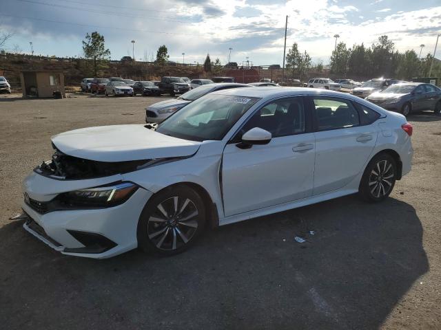 HONDA CIVIC EX 2022 with VIN JHMFE1F76NX006243 - Photo from auction