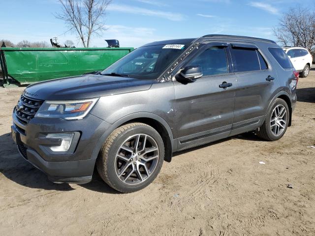 FORD EXPLORER S 2017 with VIN 1FM5K8GT5HGA66346 - Photo from auction