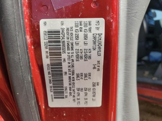 Photo 14 from auction – 2006 CHRYSLER TOWN & COU with VIN 2A4GP54L96R859205