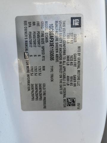 Photo 14 from auction – 2014 CHEVROLET EXPRESS G1 with VIN 1GCSGAFX0E1193606