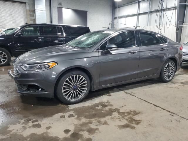 FORD FUSION SE 2018 with VIN 3FA6P0HD6JR158086 - Photo from auction
