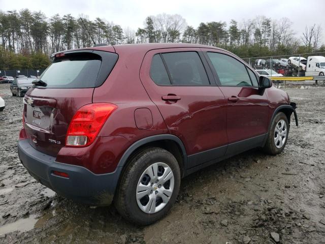Photo 3 from auction – 2016 CHEVROLET TRAX LS with VIN 3GNCJKSBXGL265033