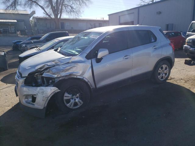 CHEVROLET TRAX LS 2015 with VIN 3GNCJKSB4FL246136 - Photo from auction