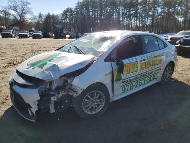 TOYOTA COROLLA LE 2020 with VIN JTDEBRBE4LJ015015 - Photo from auction