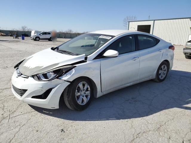 HYUNDAI ELANTRA SE 2016 with VIN 5NPDH4AE2GH718383 - Photo from auction