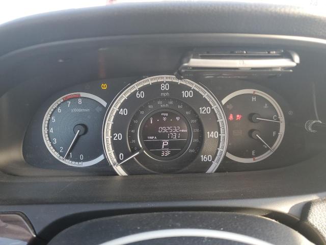 Photo 9 from auction – 2016 HONDA ACCORD EX with VIN 1HGCR2F78GA043218