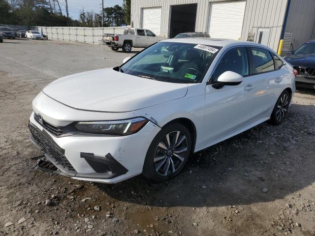 HONDA CIVIC EX 2022 with VIN JHMFE1F74NX008900 - Photo from auction