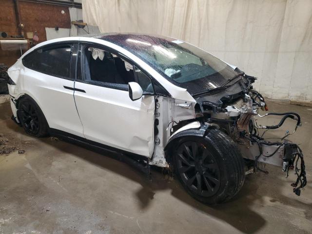 Photo 4 from auction – 2022 TESLA MODEL X with VIN 7SAXCAE55NF361123