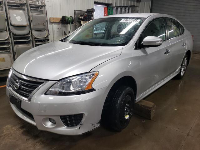 NISSAN SENTRA S 2015 with VIN 3N1AB7AP1FY277616 - Photo from auction
